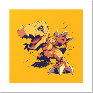 agumon Posters and Art